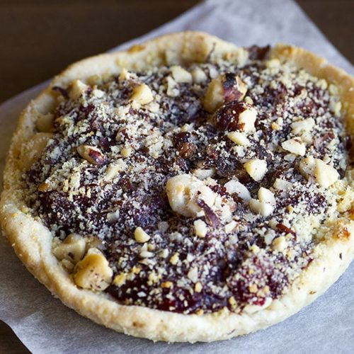 cherry tart at alaska cake studio